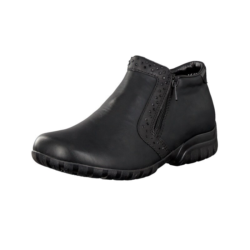 Damske Cizmy Rieker L4669-00, Čierne